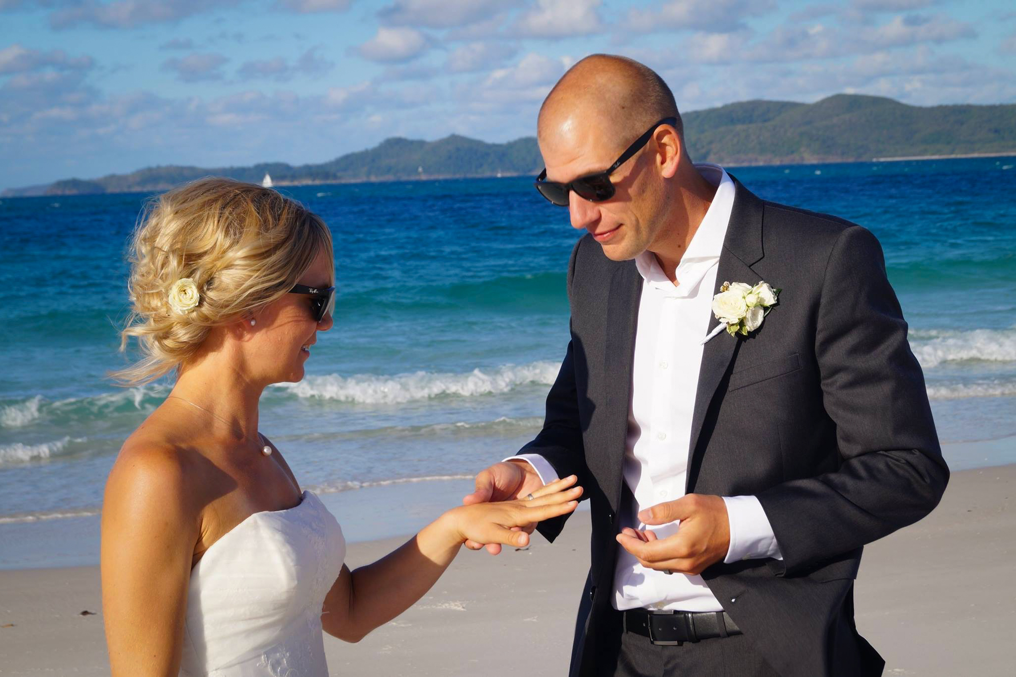 Beach Wedding at Whitehaven Beach